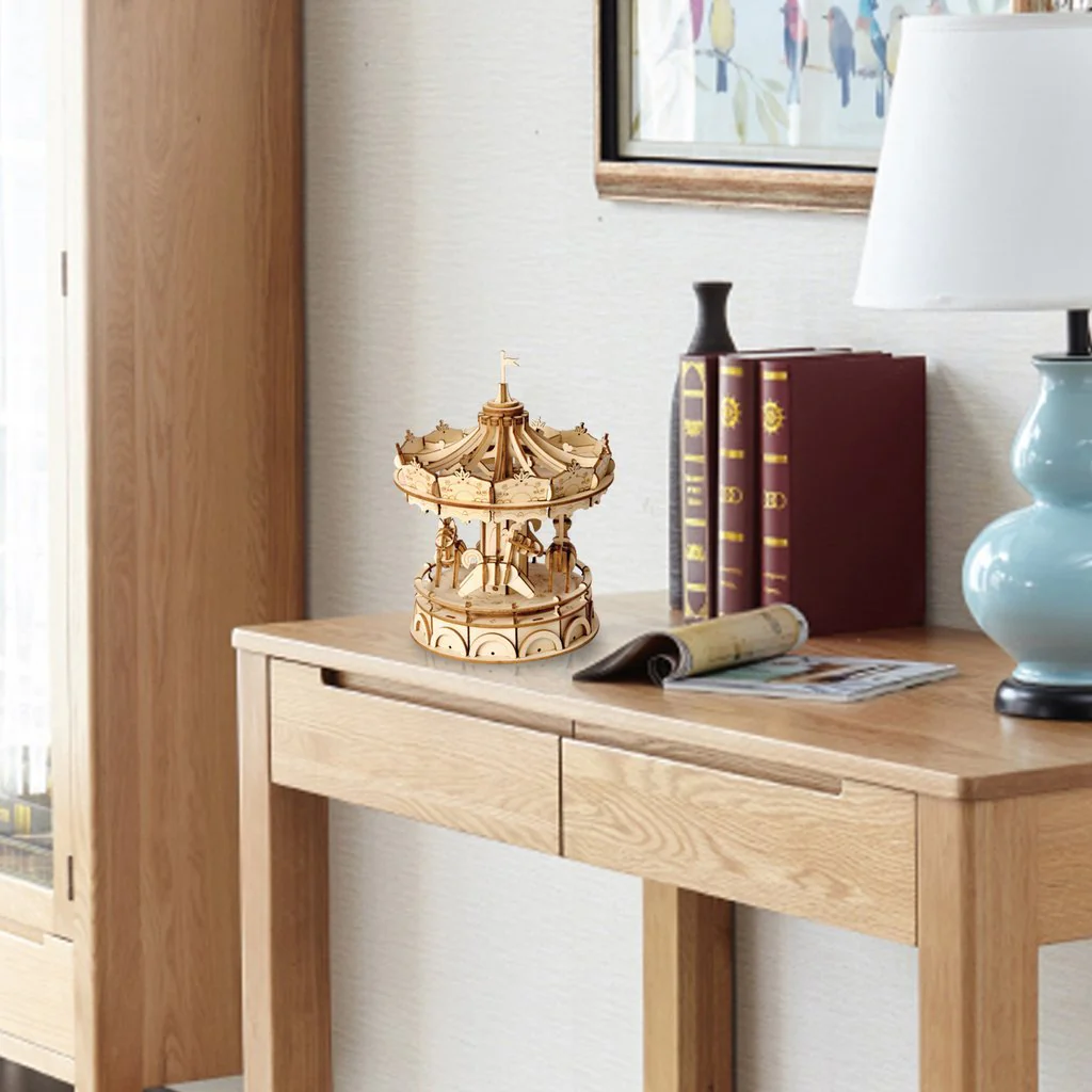 Karussell aus Holz - Image 3