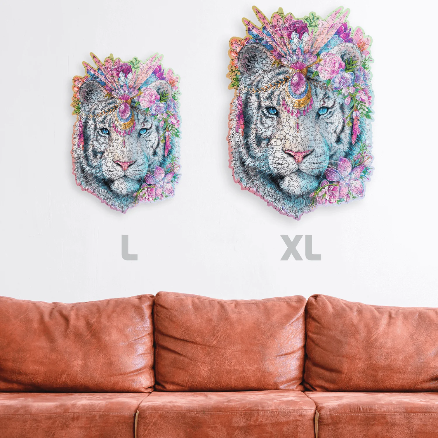 Mystischer Tiger Puzzle | Holz Puzzle - Image 7