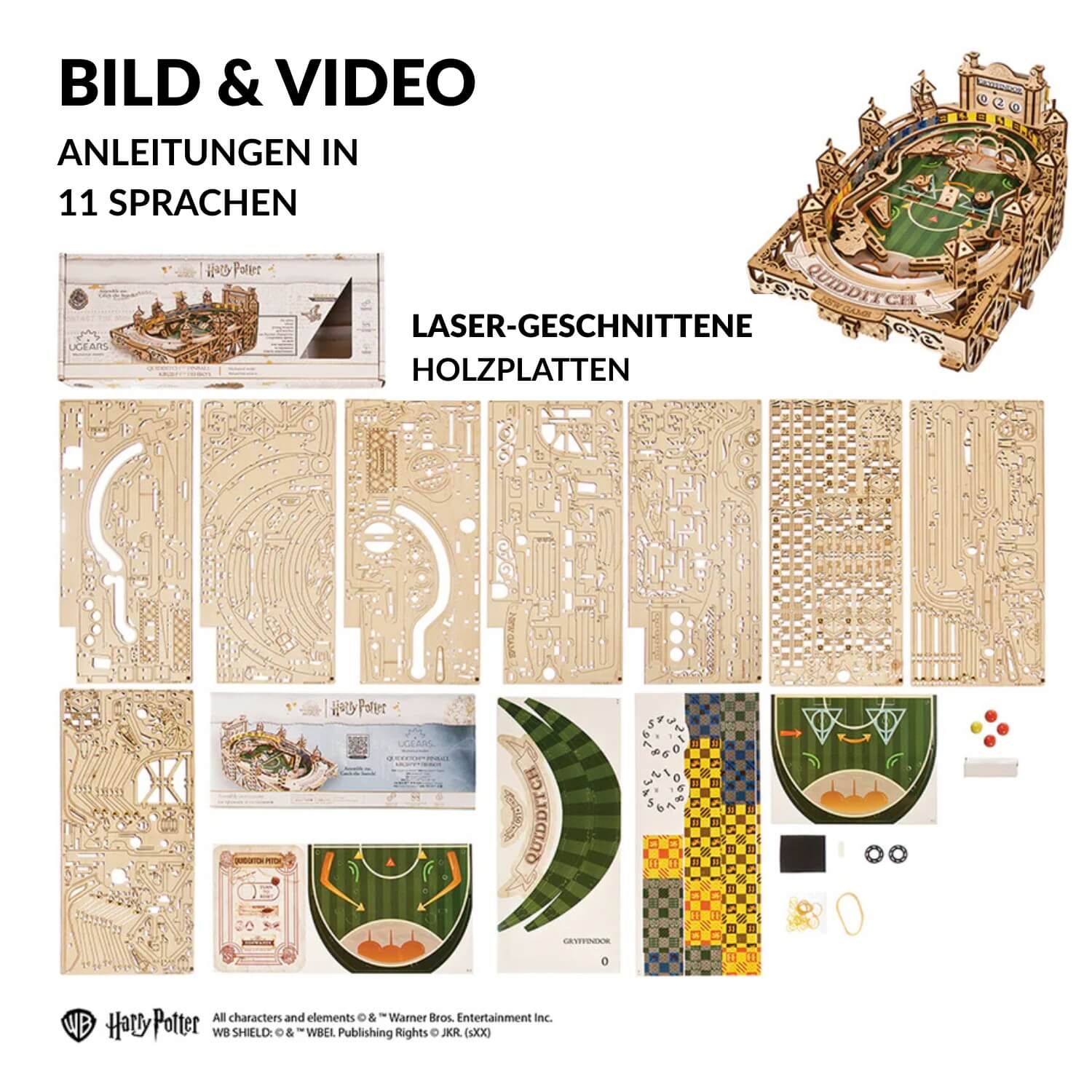 Quidditch Pinball Starter-Set Harry Potter - Image 15