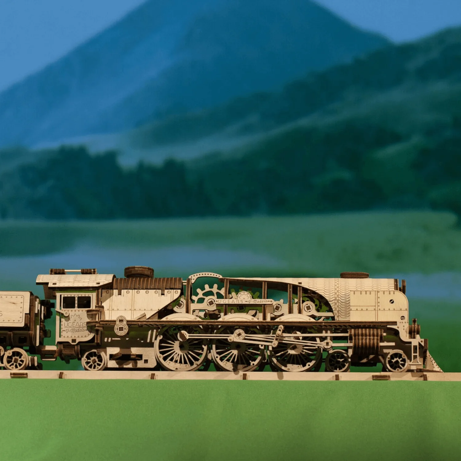 V-Express Dampflokomotive mit Tender - Image 6